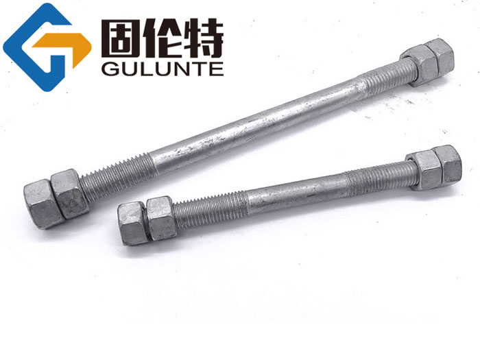 熱鍍鋅雙頭螺紋螺栓廠家批發(fā)直銷價格